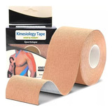 Tape Kinesiologico 5cm X 5 Mts Vendaje Neuromuscular