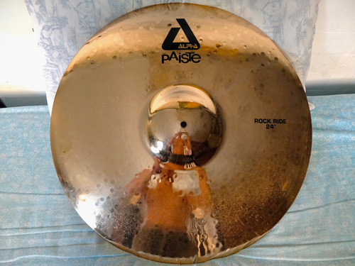 Paiste Alpha Rock Ride 24 Sabian Zildjian Custom Meinl Mapex