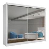 Guarda Roupa Verona Plus 02 Portas Espelhadas 100% Mdf