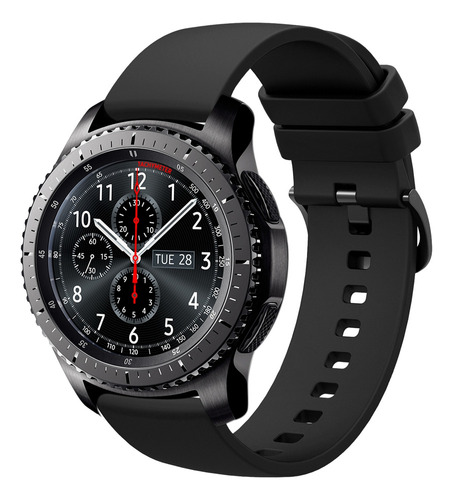 * Correa De Reloj De Silicona Para Samsung Gear S3 Frontier