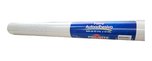 Forro Autoadhesivo Libro 45cm X 1.50mts Transparente Proarte