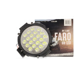 Faro Led Redondo 63w 21 Led 3030 Agro 4x4 Tractor 12v 24v