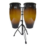 Set De Congas Meinl 11  Y 12  Con Atril