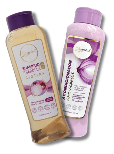 Shampoo + Acond Cebolla Anyeluz - mL a $90