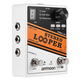 Pedal De Efectos Estéreo Ammoon Record Loop Looper Loops Par