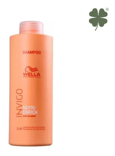 Wella Invigo Nutri-enrich Shampoo 1000ml Pelo Seco 