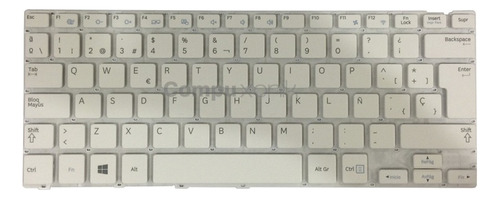 Teclado Samsung Np905s3g Np915s3g 905s3g 915s3g 905s Español Color Blanco