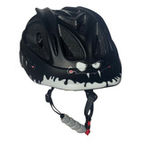 Casco Raleigh Vampire Infantil Niños Niñas Bicicleta Color Negro Talle Único