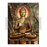 Papel De Parede Adesivo Religioso Buda Budismo Rl62