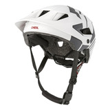 Casco Oneal Nova Defender Blanco/ Gris Bici Downhill Mtb Color Blanco Talla L/xl