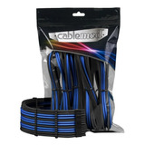 Kit Cables De Poder Cablemod Pro Moodmesh, Negro/azul