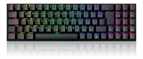 Teclado Mecanico Gamer Zed Pro Rgb Switch Brown