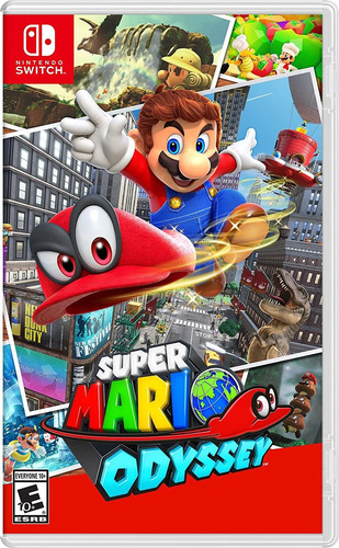 Jogo Nintendo Switch Super Mario Odyssey Switch Midia Fisica