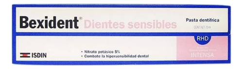 Bexident Pasta Dental Dientes Sensibles Intensa