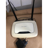 Roteador Tp -link N 300mbs Usado Mas Funcionando