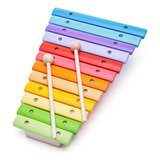 Bigjigs Toys Xilofono De Madera Snazzy - Instrumentos Musica