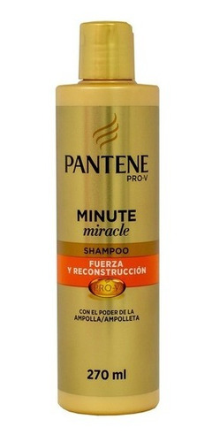 Shampoo Pantene Pro-v Minute Fuerza Y Reconstrucción  270ml