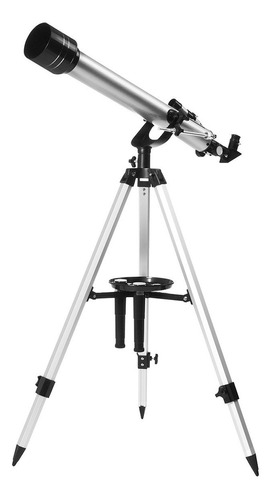 Telescopio Refractor Astronomico 525x F700x60 Con Tripode