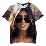 Camiseta Con Estampado 3d De Mia Khalifa