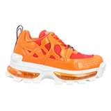 Tenis Emporio Armani Sneakers Orange Naranja Talla 9 ( Gucci
