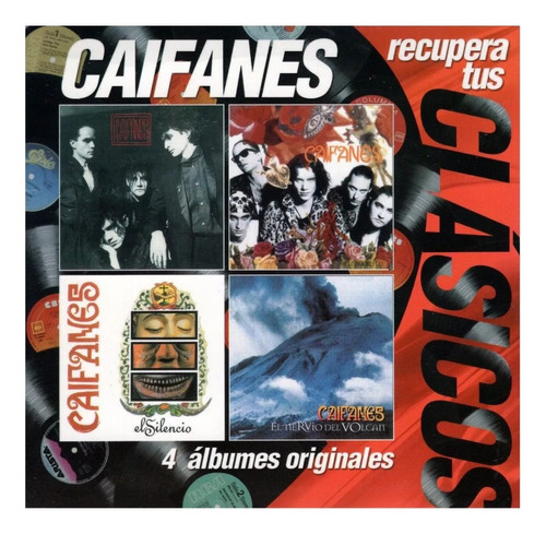 Caifanes Recupera Tus Clásicos 4 Discos Cd