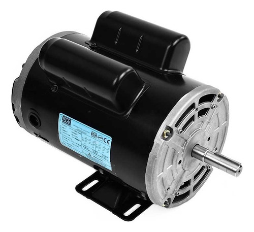 Motor Eléctrico Weg 1.5 Hp En Baja Cuñero 110/220v Bifásico 