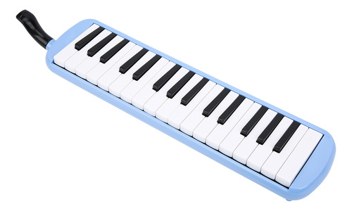 Instrumento De Teclado Melodica, 32 Key Abs Wind, Blanco Y N