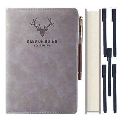 Cuaderno De Oficina Escolar A5 Pu Libreta 360 Páginas+5pluma | MercadoLibre