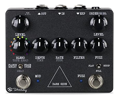 Pedal Fuzz Keeley Dark Side, Negro (oscuro)