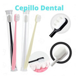 Cepillo Dientes Suave Ultrafino Reutilizable Estuche 1pz 