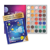 Paleta De 35 Sombras Return Of The Jet Paperback Edition (edición De Bolsillo) Rude Cosmetics