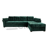 Sofa Living Modular Mustang Montreal Verde / Muebles Chile