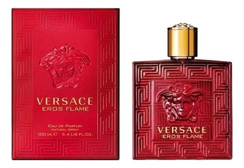 Versace Eros Flame Eau De Parfum Para Hombre Spray 100 Ml