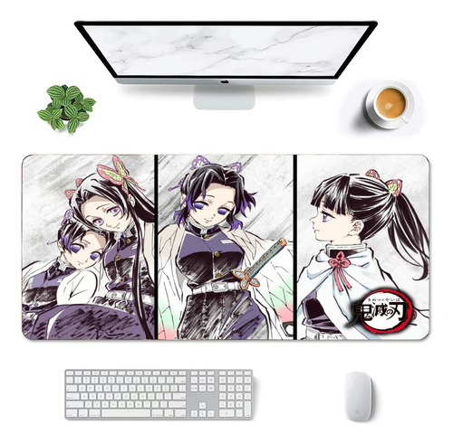 Mouse Pad Largo Shinobu Kanao Demon Slayer Anime 30x70cm