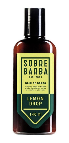 Balm Para Barba Sobrebarba Lemon Drop - 140ml