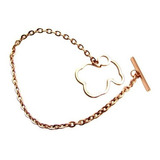 Pulsera Oso Tous Mujer Con Baño De Oro 18kt 2