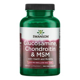 Glucosamina Condroitina E Msm Swanson 360 Mini-tabs