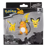 Set  Evolution (evolución)  Pokemon, Pichu, Pikachu, Raichu