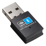 Adaptador Placa Red Usb Wifi 150mb 2.4ghz+ Bluetooth 4.2 New