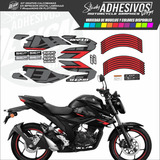 Calcomanias Gixxer 150 - 250 Personalizadas Tipo Originales 