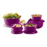 Tupperware Kit Tigela Cristal Policarbonato Resistente Pda