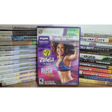 Jogo Para Kinect Zumba Fitness Rush Xbox 360 Original Mídia 