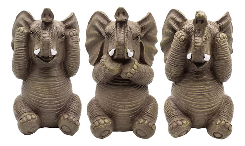 Afadorable See No Evil Hear No Evil Speak No Evil - Figura .