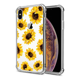 Funda Para iPhone XS / X - Diseno De Girasoles