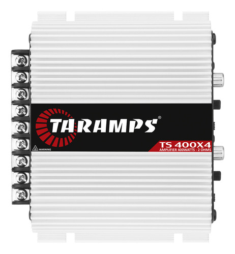 Potencia Amplificador Auto Taramps 4 Canales 400w Ts-400x4 