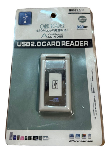 Multilector De Memoria Usb 2.0 Micro Sd Sd Memory Stick Xd