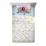 Set Sabanas Gabby Dollhouse 3 Pzs Niñas Cama Individual *sk