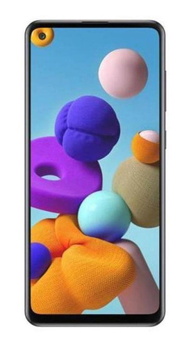 Samsung Galaxy A21s 64gb Preto Muito Bom - Celular Usado