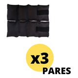 Par Pesas Tobilleras Muñequeras De 3 Kilos X 3 Pares