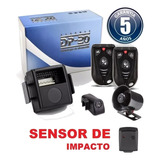 Alarma Auto Dp20 Sensor De Impacto Anti Asalto Por Control